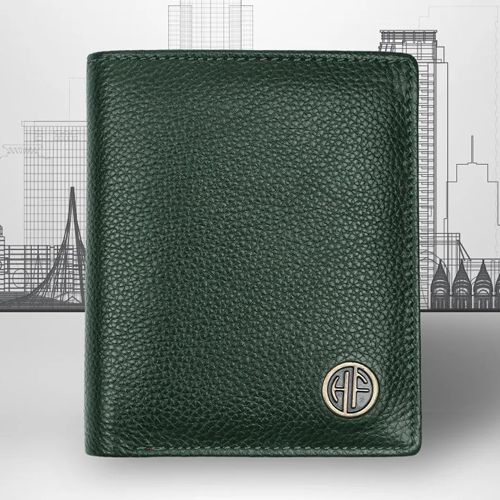 Exclusive RFID Protected Bi Fold Leather Mens Wallet