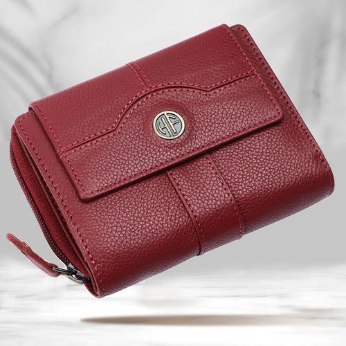 Premium Leather RFID Protected Ladies Purse