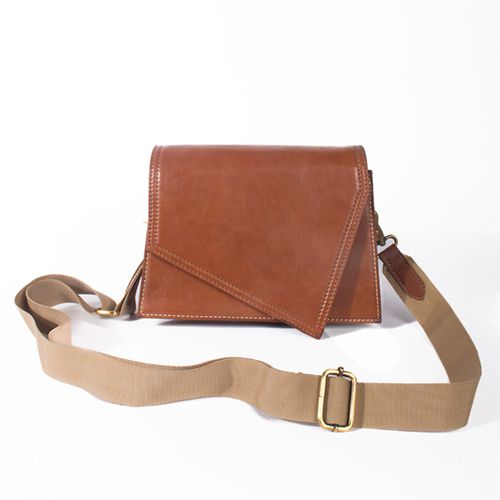 Stylish Brown Trine Sling Bag