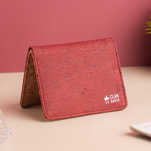 Trendy Eco Friendly Ibis Cork Wallet