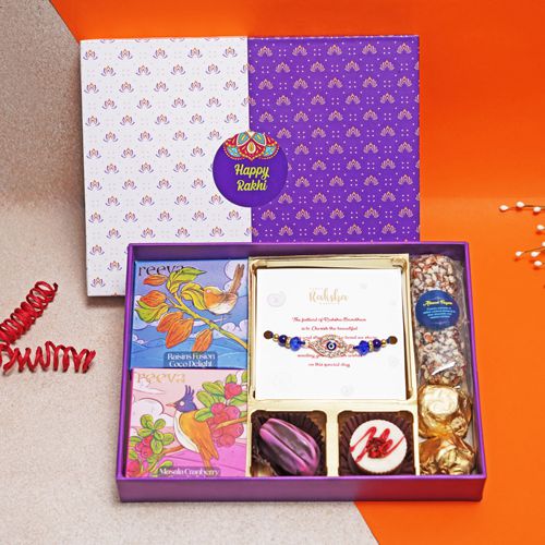 Beautiful Rakhi Delight Box